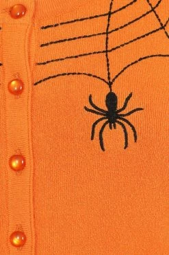 Hell Bunny Spider Cardigan In Orange -Collectif Shop 10006347 spider cardigan orange 11 1 a585f4ab 6d8d 4a96 80b7 659fa58dbc75 560x