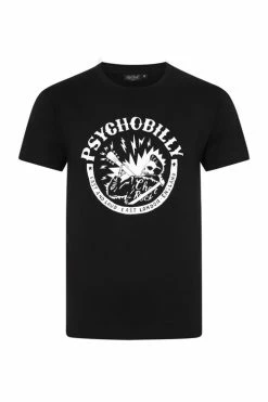 Chet Rock/ Hell Bunny Psychobilly Short Sleeve T-Shirt 11 Chet Rock/ Hell Bunny Psychobilly Short Sleeve T-Shirt -Collectif Shop 20006006 psychobilly short sleeve tshirt blk 10 2 560x
