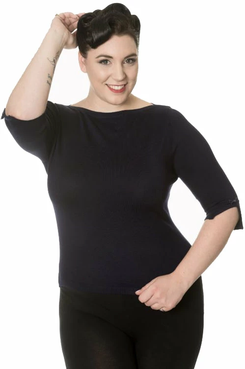 Banned Addicted Sweater In Black 1 Banned Addicted Sweater In Black