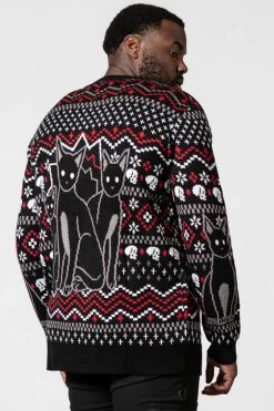 Killstar Catmas Knit Sweater 22 Killstar Catmas Knit Sweater -Collectif Shop CATMAS KNIT SWEATER MENS PLUS D x1600 683de0b9 1115 443a 844d 9d2826cc7bfb 560x