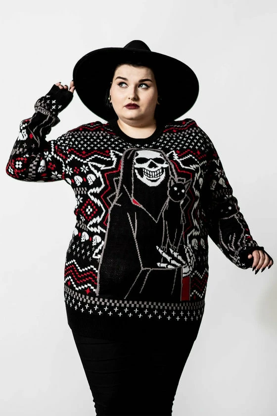 Killstar Catmas Knit Sweater 11 Killstar Catmas Knit Sweater - Image 11
