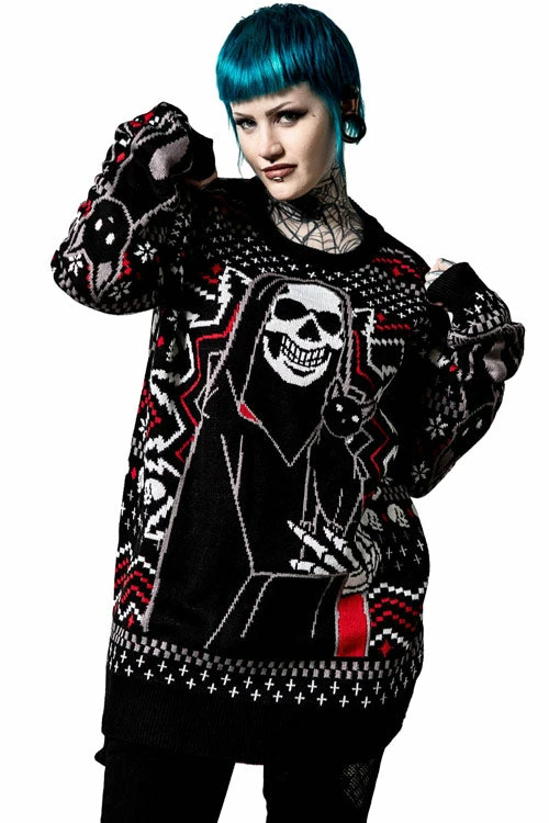 Killstar Catmas Knit Sweater 1 Killstar Catmas Knit Sweater