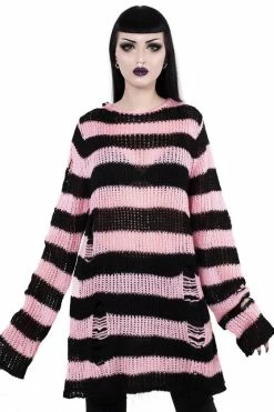 Killstar Courtney Punk Knit Sweater Black And Pink 16 Killstar Courtney Punk Knit Sweater Black And Pink -Collectif Shop COURTNEY KNIT B x1600 3cdfddcc 7972 4e1d 88a5 efe07273383a 560x