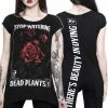 Killstar Dead Rose Tunic Top