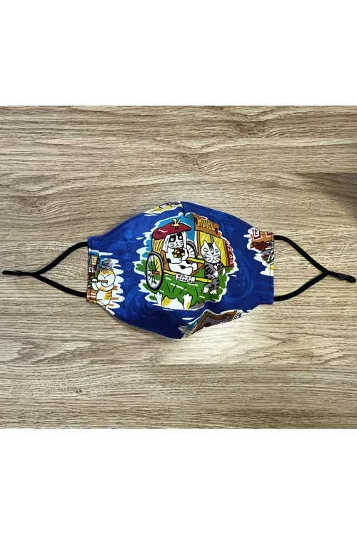 Kitty Deluxe Face Mask - Basic - Sushi Cats 1 Kitty Deluxe Face Mask - Basic - Sushi Cats