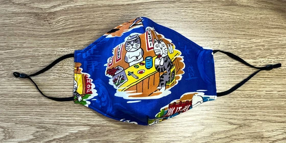 Kitty Deluxe Face Mask - Basic - Sushi Cats 3 Kitty Deluxe Face Mask - Basic - Sushi Cats - Image 3