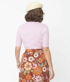 Timeless London Daisy Knit Top In Lavender - I'm Eco-Friendly! -Collectif Shop LilacPinaforeback 360x 4f649889 9496 49b3 887d c14b7d5b454c 560x