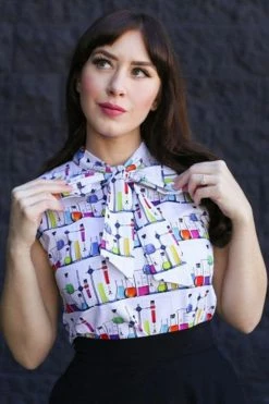 Front Page 21 Retrolicious Bow Top In Mad Science