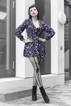 Pamela Mann Hosiery Fishnet Skeleton Bones Tights In Black