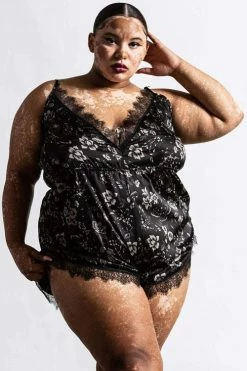 Killstar Spellbound Teddy With Lace Trims Sexy