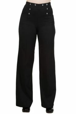 Banned Stay Awhile Trousers In Black