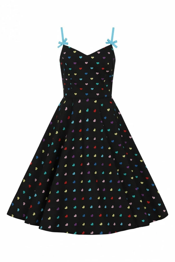 Hell Bunny True Love Mid Dress 8 Hell Bunny True Love Mid Dress - Image 8