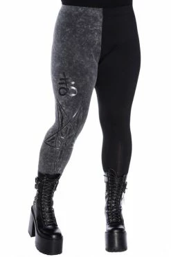 Killstar Two-Faced Witch Leggings