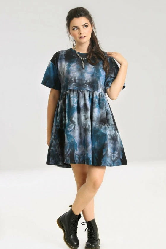 Hell Bunny Lost Mini Dress 4 Hell Bunny Lost Mini Dress - Image 4