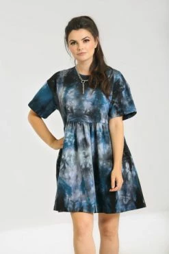 Hell Bunny Lost Mini Dress 7 Hell Bunny Lost Mini Dress -Collectif Shop hlb40224 lost mini dress blue 02 1 be1ba237 496b 4a02 96f6 a390ae80a51a 560x