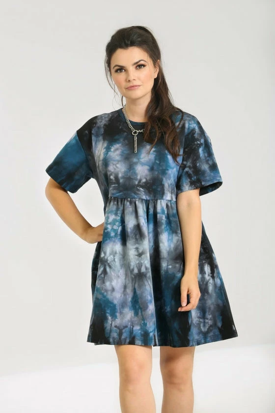 Hell Bunny Lost Mini Dress 2 Hell Bunny Lost Mini Dress - Image 2