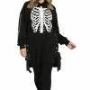 Hell Bunny Skeleton Oversized Hoodie Dress Loungewear Collection