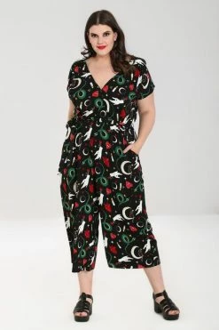 Hell Bunny Good Fortune Jumpsuit -Collectif Shop hlb50169p good fortune jumpsuit blk 01 1 2 560x