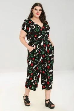 Hell Bunny Good Fortune Jumpsuit -Collectif Shop hlb50169p good fortune jumpsuit blk 02 1 2 560x