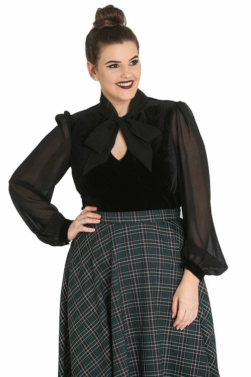 Hell Bunny Gabriella Top 1 Hell Bunny Gabriella Top