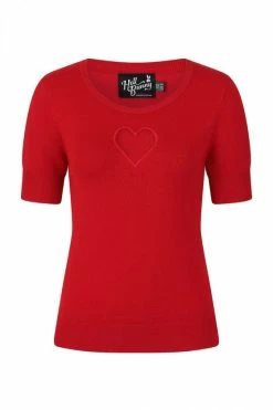 Hell Bunny Heart Top In Red 15 Hell Bunny Heart Top In Red -Collectif Shop hlb60035 heart top red 10 large 4 b7eba885 c6f8 4b6e 812a 7d5b3eb501a2 560x