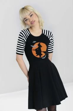 Hell Bunny Fly Away Knitted Jumper -Collectif Shop hlb60104 fly away jumper blk 02 5 1 34475575 7872 404d b94f a5c30434e52f 560x