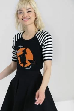 Hell Bunny Fly Away Knitted Jumper -Collectif Shop hlb60104 fly away jumper blk 03 5 1 6b0652d3 fcf9 4f2b 9084 7f496f570a61 560x