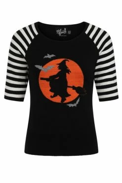 Hell Bunny Fly Away Knitted Jumper -Collectif Shop hlb60104 fly away jumper blk 10 large 10 1 97f44faa 08cb 4467 9fb9 6abaaaff481a 560x