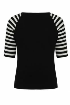 Hell Bunny Fly Away Knitted Jumper -Collectif Shop hlb60104 fly away jumper blk 12 large 10 1 ed06b24b 842f 49dd afe3 1a5b5f6c2223 560x