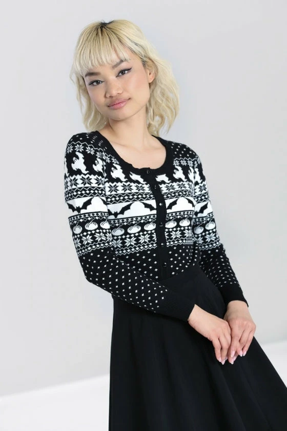 Hell Bunny Spook Cardigan 2 Hell Bunny Spook Cardigan - Image 2