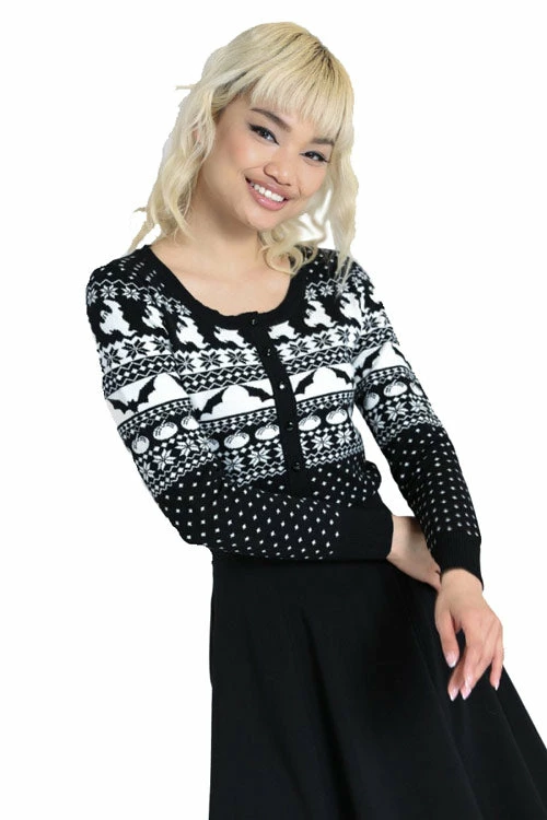 Hell Bunny Spook Cardigan 1 Hell Bunny Spook Cardigan