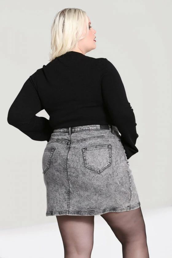 Hell Bunny Piper Top With Statement Lacing And Eyelets 8 Hell Bunny Piper Top With Statement Lacing And Eyelets - Image 8