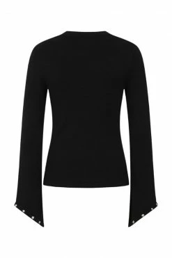 Hell Bunny Piper Top With Statement Lacing And Eyelets 21 Hell Bunny Piper Top With Statement Lacing And Eyelets -Collectif Shop hlb60200z piper jumper blk 11 1 560x