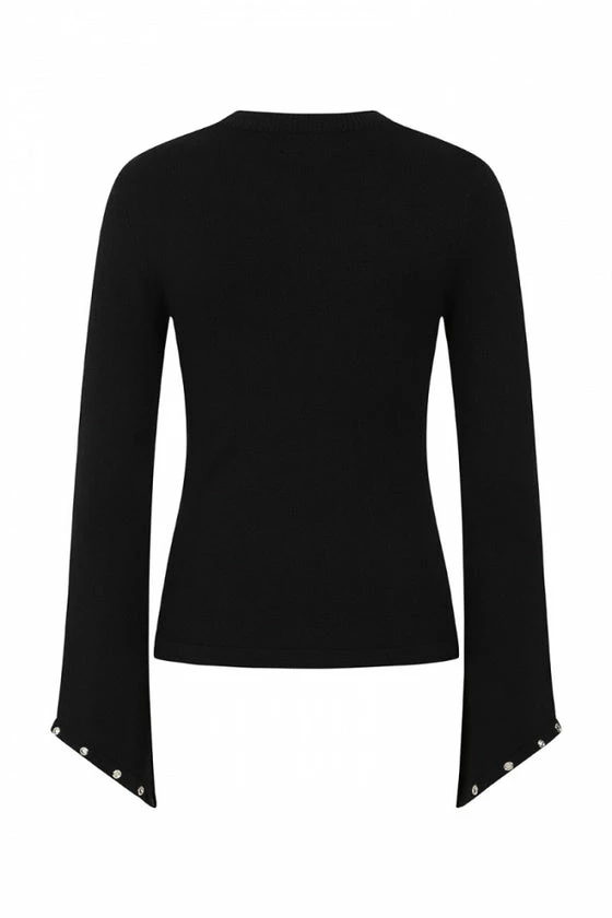 Hell Bunny Piper Top With Statement Lacing And Eyelets 10 Hell Bunny Piper Top With Statement Lacing And Eyelets - Image 10