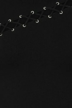 Hell Bunny Piper Top With Statement Lacing And Eyelets 22 Hell Bunny Piper Top With Statement Lacing And Eyelets -Collectif Shop hlb60200z piper jumper blk 12 1 560x