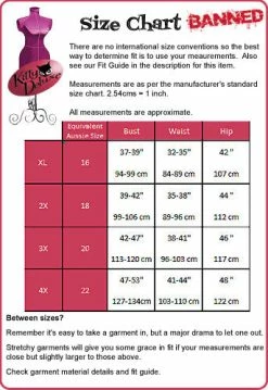 Banned Sulphur Cardigan 7 Banned Sulphur Cardigan -Collectif Shop size chart BD e7bd604e c913 4d31 a4e8 2990a9fbbdb1 560x